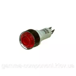 Індикаторна лампа червона NHC-10 220V