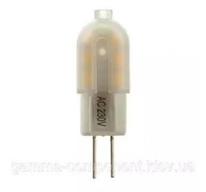 Світлодіодна лампа G4 220V 2W Plastik 4500K smd2835 SIVIO