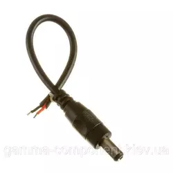 Коннектор для світлодіодної стрічки mini Jack "тато" 5,5 мм з проводом