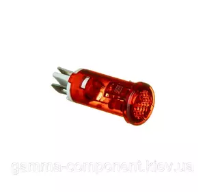 Індикаторна лампа червона MDX-11A 11мм 220V Daier