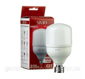 Світлодіодна лампа SIVIO Е27 Т100 30W 6000K