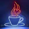 Неонова вивіска Чашка кави з серцем (415х500)