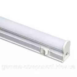 Світлодіодний світильник Т5 лінійний накладної 14Вт, нейтральний білий, 90 см