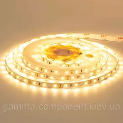 Світлодіодна стрічка MOTOKO PREMIUM SMD 2835 (60 LED/м), теплий білий, IP20, 12В - бобіни від 5 метрів