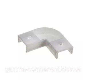 Конектор пластиковий кутовий для алюмінієвого профілю ПФ-15