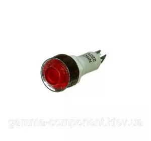 Індикаторна лампа червона NHC-10 220V