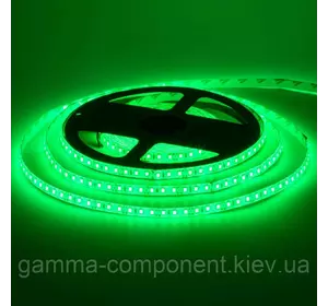 Світлодіодна стрічка SMD 2835 (120 LED/м), зелений, IP20, 12В, бобіни від 5 метрів
