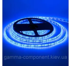 Світлодіодна стрічка SMD 2835 (120 LED/м), синій, IP20, 12В, бобіни від 5 метрів