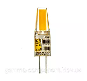 Светодиодная лампа G4 12V 3,5W Silicon 3000K cob1505 SIVIO